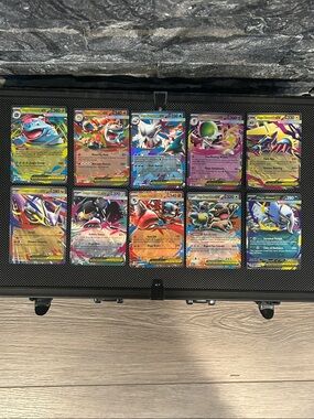Pokemon TCG EX lot of 10 Holo Cards from Mega Evolutions Set M/NM